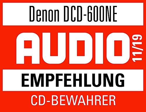 Denon DCD-600NE con Mando a distancia, Negro