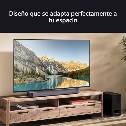 Sony Bravia Theatre Bar 6 con Subwoofer, 3.1.2ch Sonido Envolvente, Altavoces de Haz Ascendente, Dolby Atmos, DTS:X, Voice Zoom 3 con IA, DSEE, Fácil configuración