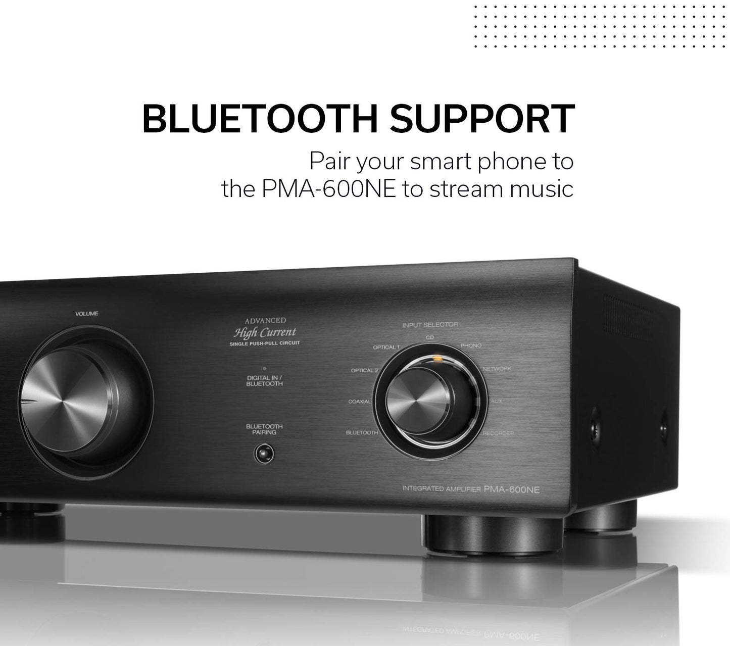 DENON Amplificador, Plata, Talla única