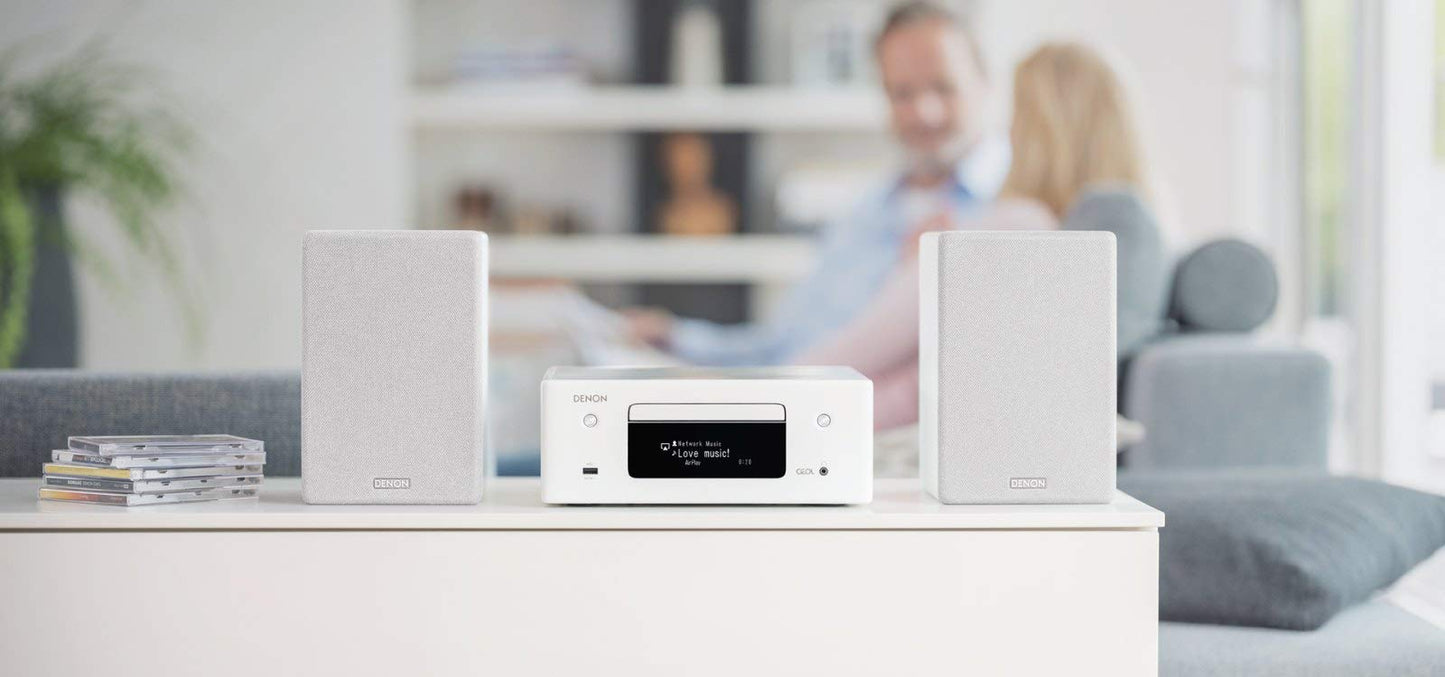 DENON CEOL-N10 Microcadena Bluetooth 130W RMS Blanco