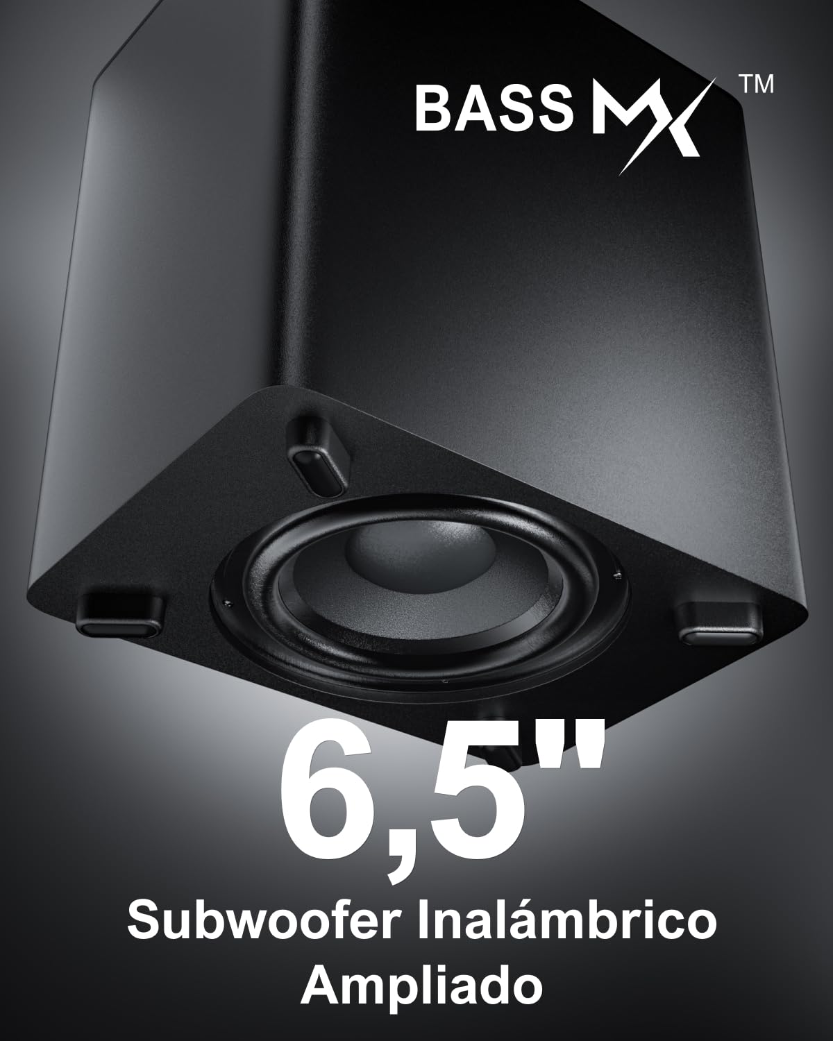 ULTIMEA 7.1 Barra de Sonido TV, Sistema de Sonido Envolvente Virtual, Control por App, 410W, Barra Sonido con Subwoofer y 4 Altavoces Envolventes, Bluetooth 5.3, Poseidon D70