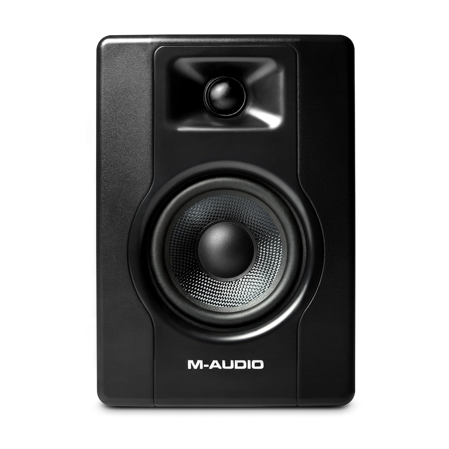 Monitores de Estudio M-AUDIO BX4 Par 4.5" 120W – Altavoces Autoamplificados para PC, Juegos y Producción Musical
