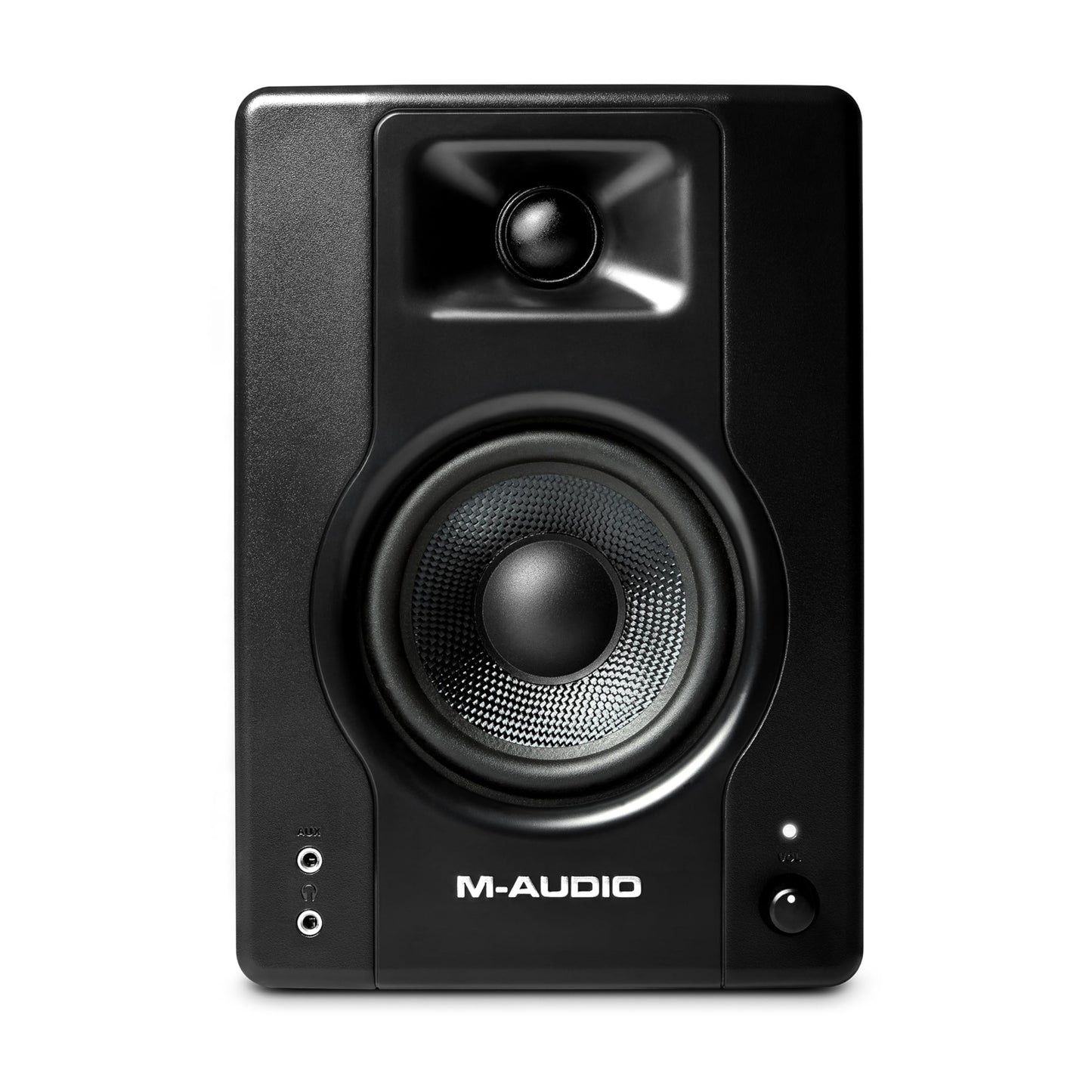 Monitores de Estudio M-AUDIO BX4 Par 4.5" 120W – Altavoces Autoamplificados para PC, Juegos y Producción Musical